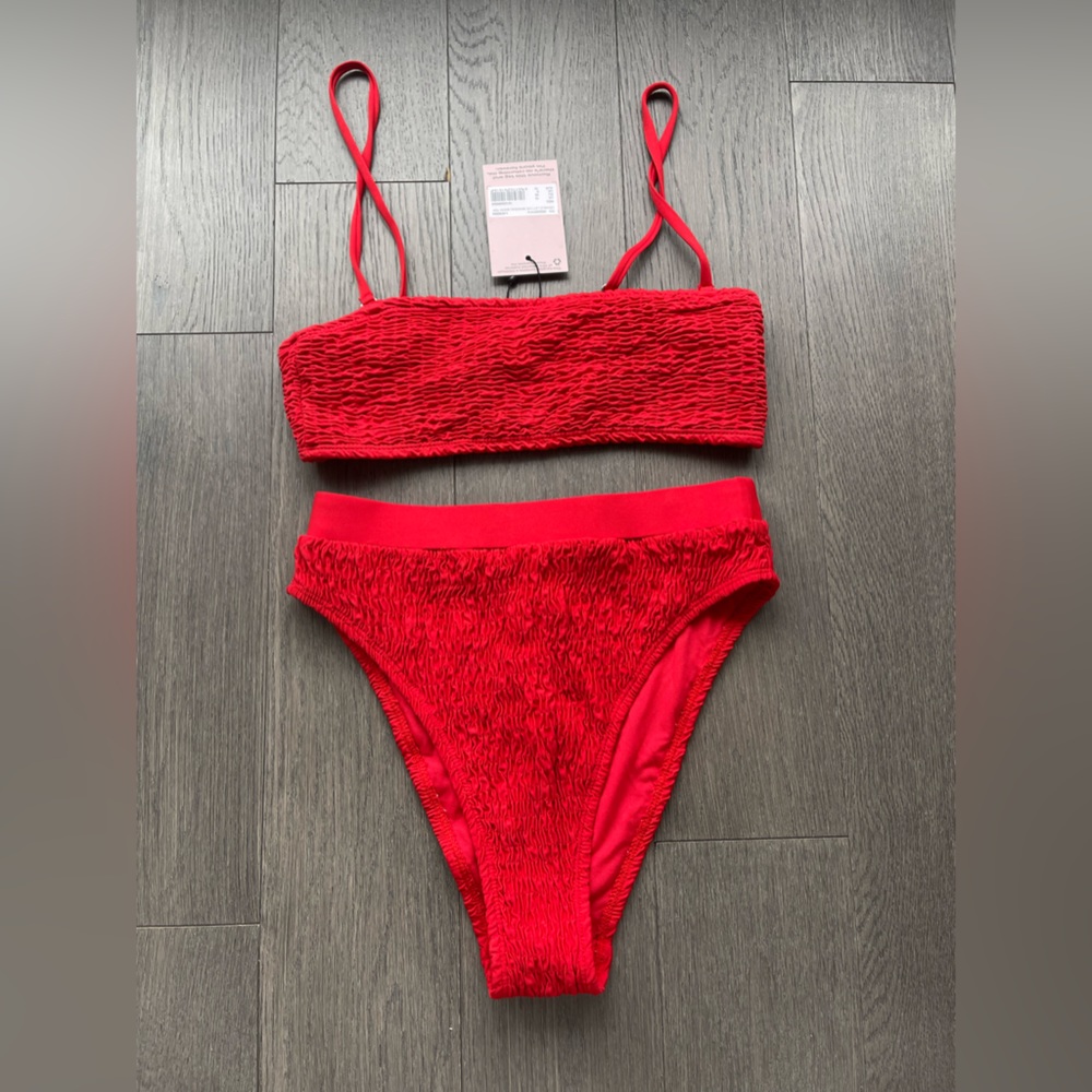 Missguided High-rise Bikini Set